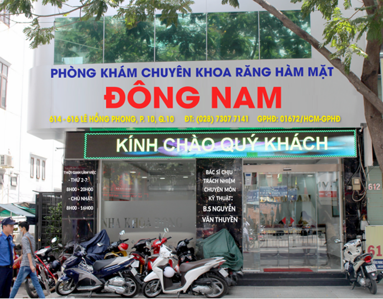 Bọc răng sứ ở đâu tốt và uy tín Thành phố Hồ Chí Minh - Nha khoa Đông Nam