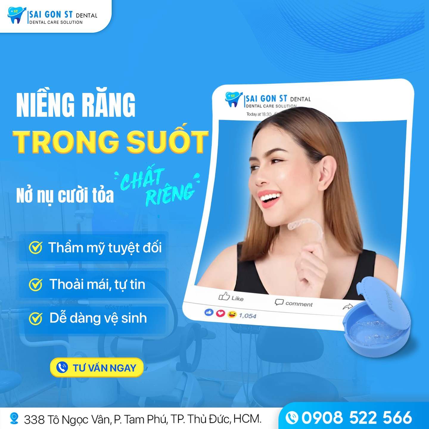 Niềng Răng Trong Suốt Invisalign